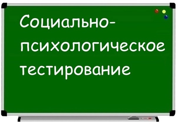 Социально-психологическое тестирование обучающихся.