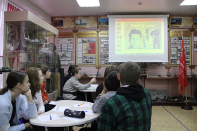 Встреча, посвящённая событиям Великой Отечественной войны.